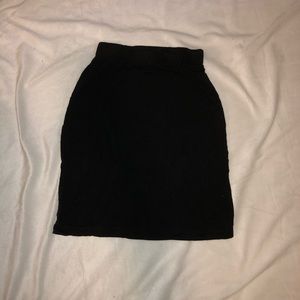Black skirt